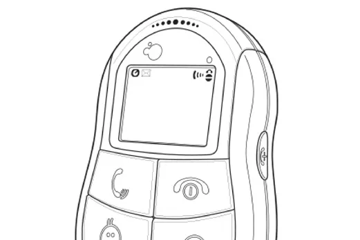 Dibujos de diseño registrado de móvil para niños
